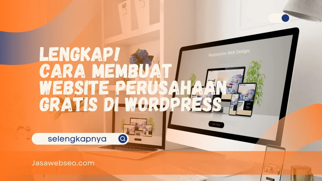 cara membuat website perusahaan gratis