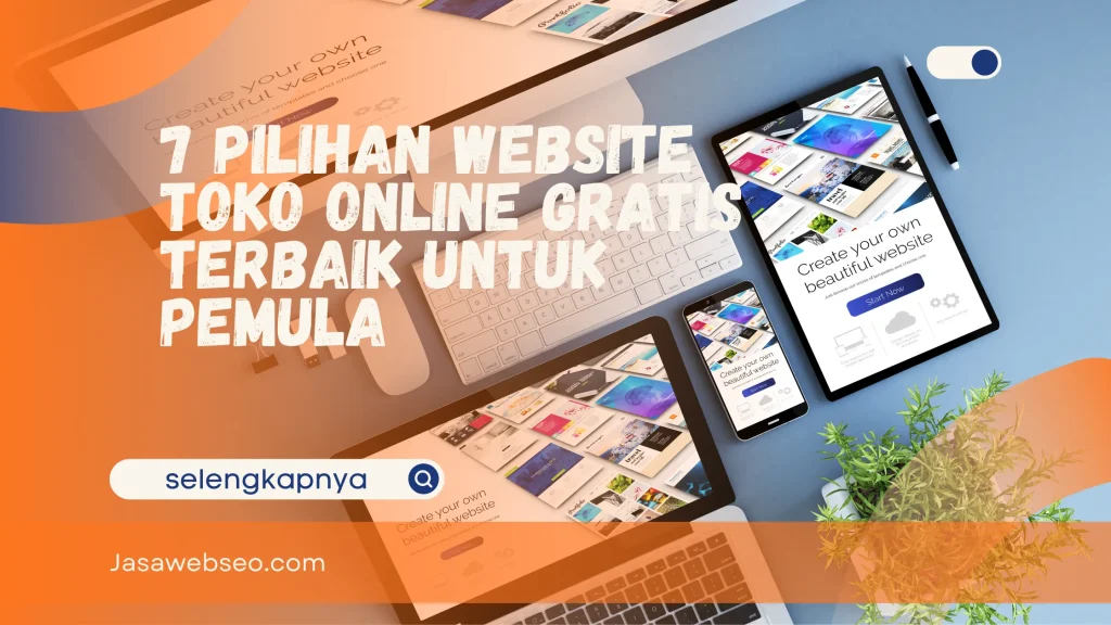 website toko online gratis