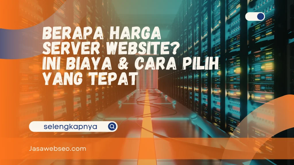 harga server website