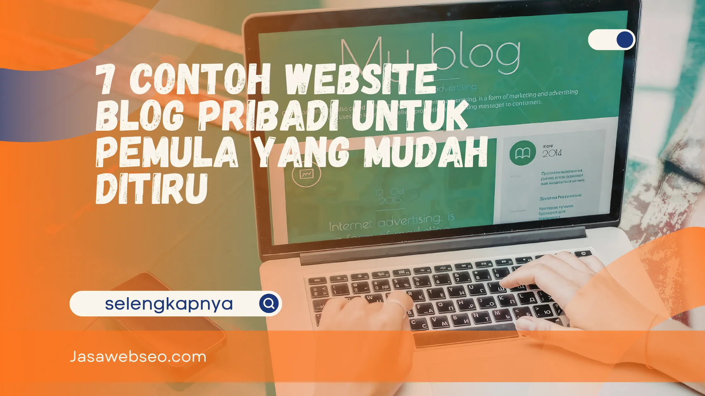 contoh website blog