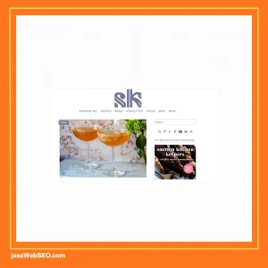contoh website blog